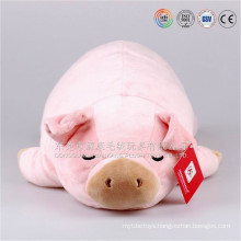 Super soft velboa china wholesale custom plush pig toy for kid ICTI Auidted